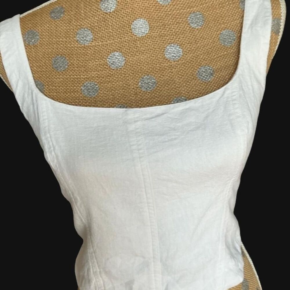 Abercrombie-fitch Women's White and Cream Corset